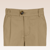 Denzel Boys Brown Pants