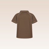 Ronin Boys Light Brown Polo Pique Shirt