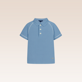 Ronin Boys Light Blue Polo Pique Shirt