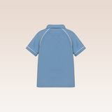 Ronin Boys Light Blue Polo Pique Shirt