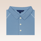 Ronin Boys Light Blue Polo Pique Shirt