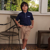 Lyle Boys Khaki Shorts