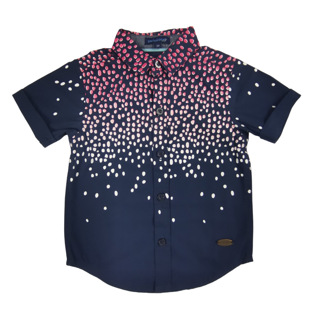 Taio Kids Boys 2y Navy Short Sleeved Polo