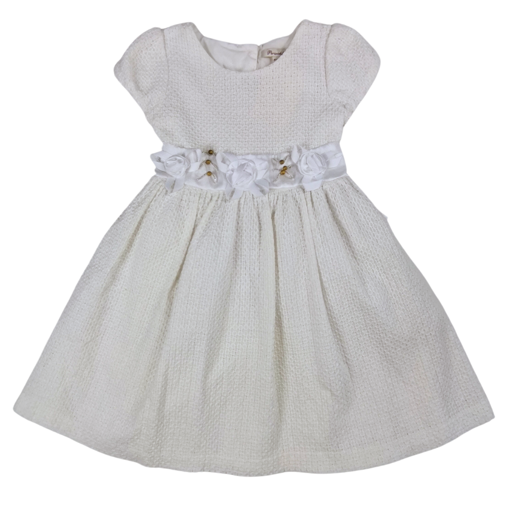Lyarine Kids Girls 4y White Party Dress