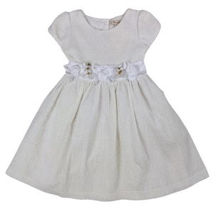 Lyarine Kids Girls 4y White Party Dress