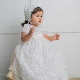 Ophelia Baby Girls Christening Gown Set