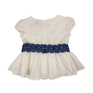 Lea Kids Girls 2y White Blouse