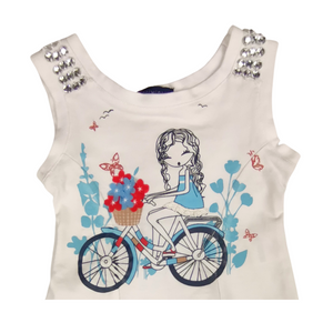 Madeson Kids Girls  2y White Blouse