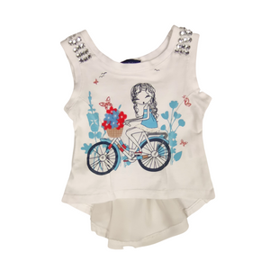 Madeson Kids Girls  2y White Blouse