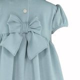 Carrie Baby Girls Hand Smocked Dress with Diaper Cover