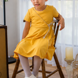 Haniya Girls Yellow Dress