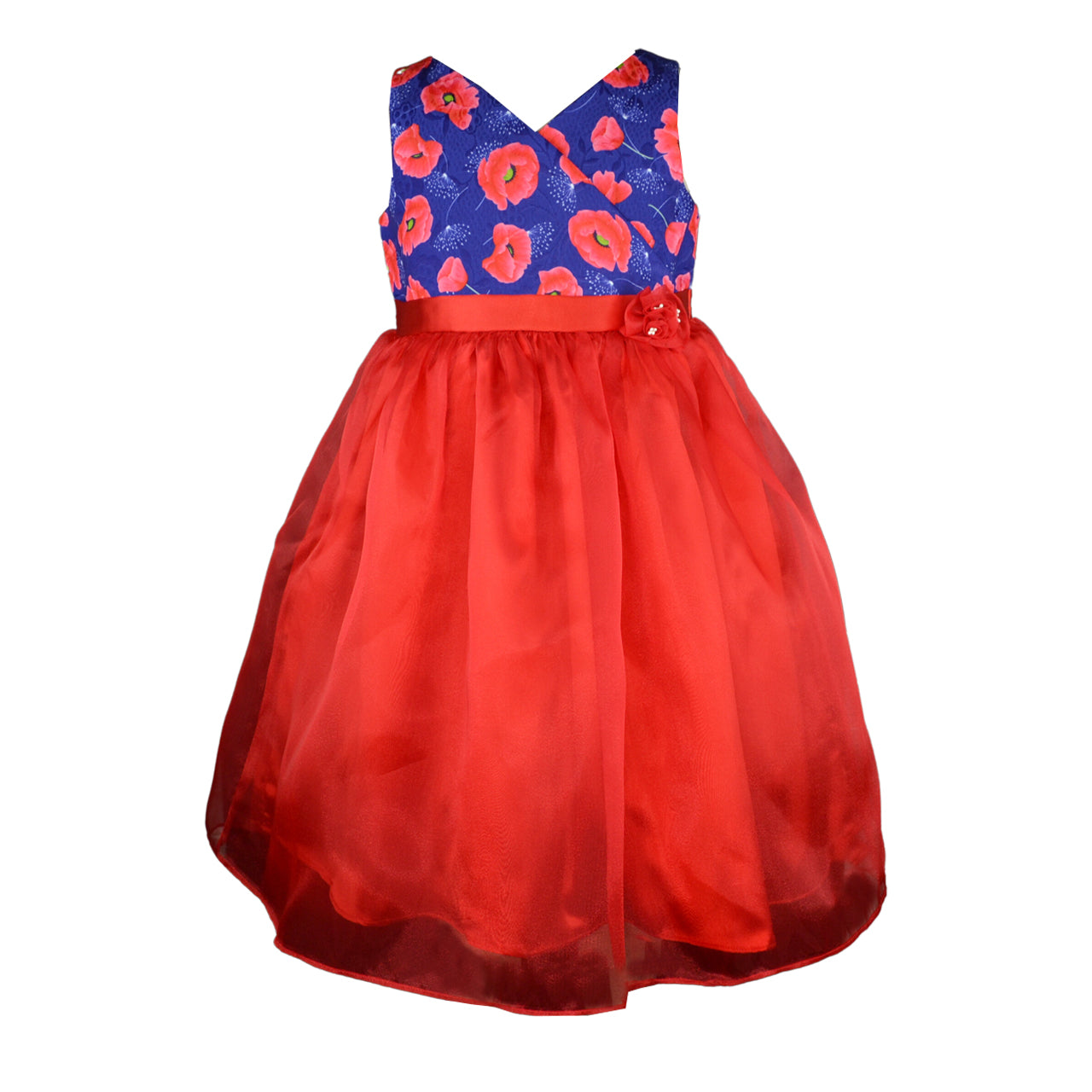 RAGLAN DRESS PERIWINKLE DAISY main image 1