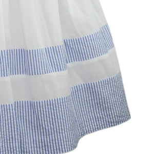 Elea White Smocked Dress
