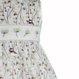 Everly Girls Hand Smocked Dress with Diaper Cover