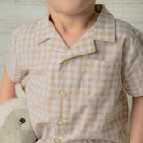 Mylo Baby Boys Green Top and Shorts Set