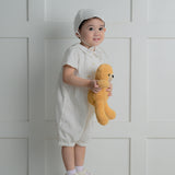 Ayden Baby Boys White Romper Christening Set