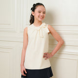 Patte Girls Ivory Shift Dress