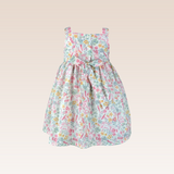 Frankie Full Smocked dress with diaper cover