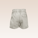 Carly Baby Girls Beige Shorts