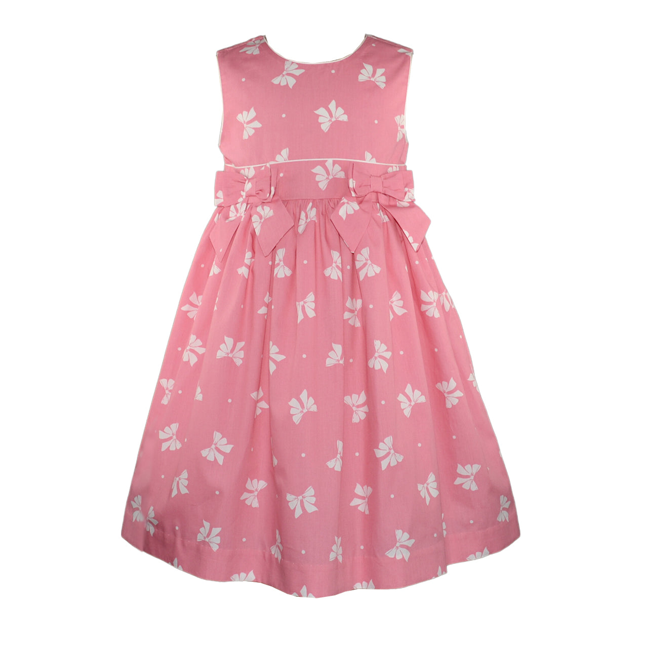 Georgia Pink Ribbon Print Dress