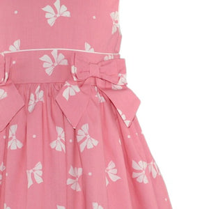 Georgia Pink Ribbon Print Dress