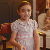 Nadine Girls Pink Smocked Dress