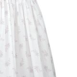 Rose Pink Full smocked dress with collar
