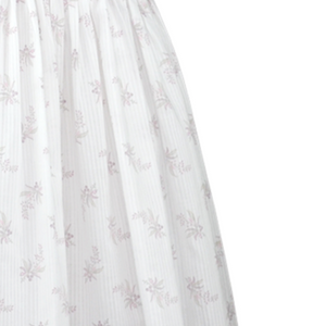 Rose Pink Full smocked dress with collar