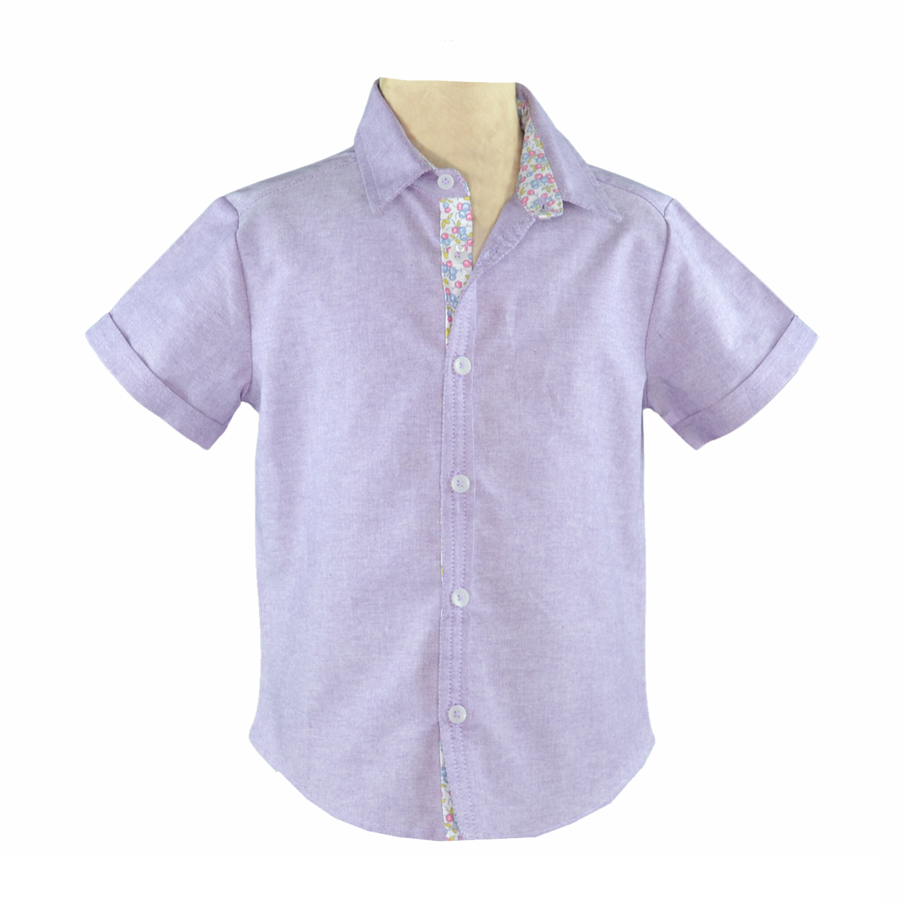 Luc  Boys Short Sleeve Polo Shirt with Bow Tie