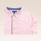 Henri Boys Pink Oxford Long Sleeves