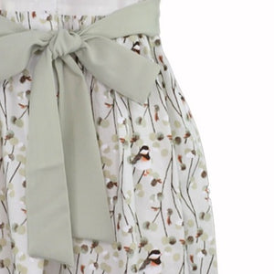 Sage Hand Embroidered Dress