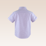 Luc  Boys Short Sleeve Polo Shirt with Bow Tie