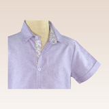 Luc  Boys Short Sleeve Polo Shirt with Bow Tie
