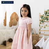 Hazel Baby Girls Pink Smocked Dress