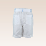 Elias Boys White Shorts