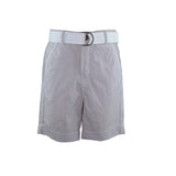 Gabriel Grey Striped Shorts