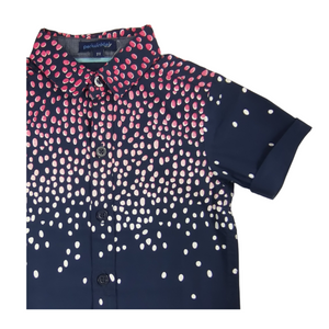 Taio Kids Boys 2y Navy Short Sleeved Polo