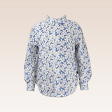 Hugo Boys Blue Floral Long Sleeves