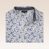 Hugo Boys Blue Floral Long Sleeves