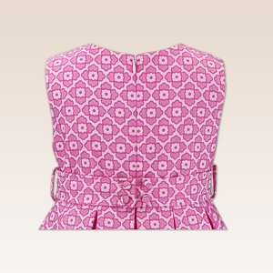 Ghyslain Girls Floral Jacquard Party Dress