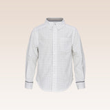 Ethan Boys White Printed Long Sleeves