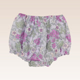 Delphine Baby Girls Lilac Floral Tiered Dress