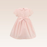 Hazel Baby Girls Pink Smocked Dress
