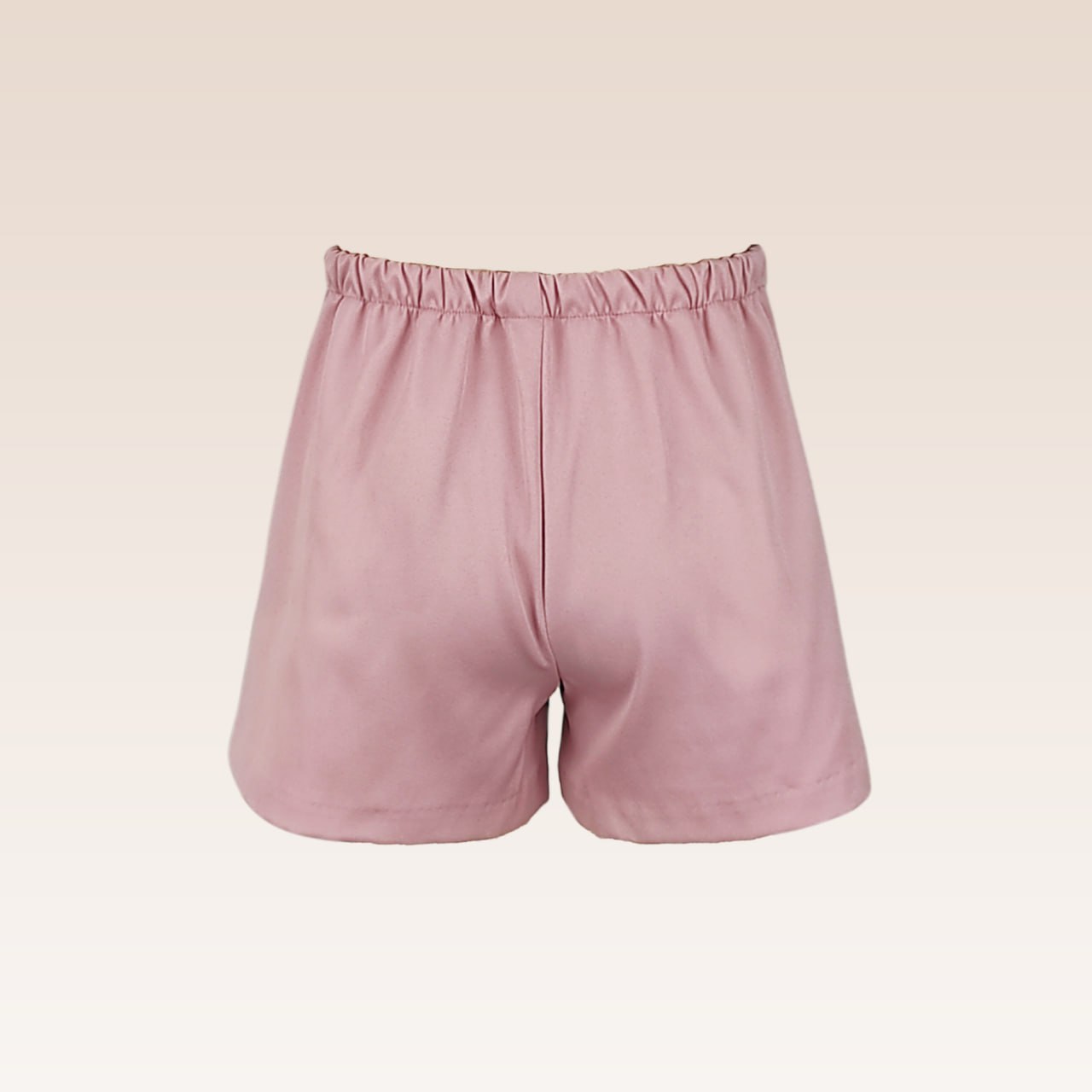 Florentine Girls Mini Culotte Shorts with Gold Button and Faux Pockets
