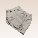Gabi Girls Beige Ruffled Shorts