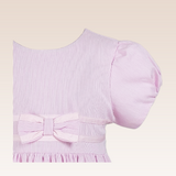 Desiree Girls Pink Striped Dress