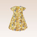Enah Girls Yellow Floral Dress
