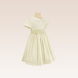Hedi Baby Girls Yellow Smocked Dress