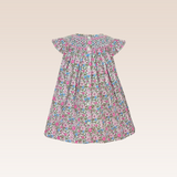 Holly Baby Girls Pink Smocked Dress