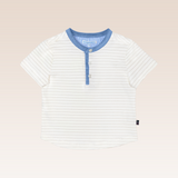Isaac Baby Boy Ivory Shirt and Shorts Set